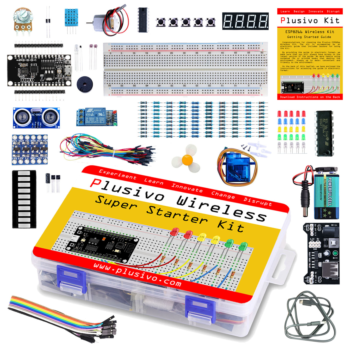 Plusivo Digital DM101 Multimeter Kit